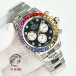 SJ Factory ROLEX Daytona  4130 Automatic Movement Black Watch